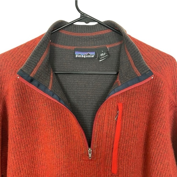 Patagonia Vintage Oberland Pullover Color Deep Cayenne - Picture 6 of 8